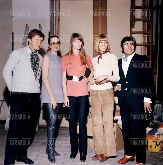 Bobby Solo, Mina, Françoise Hardy, Marisa Sannia e Al Bano, anni 70 - Farabola Immagine digitale