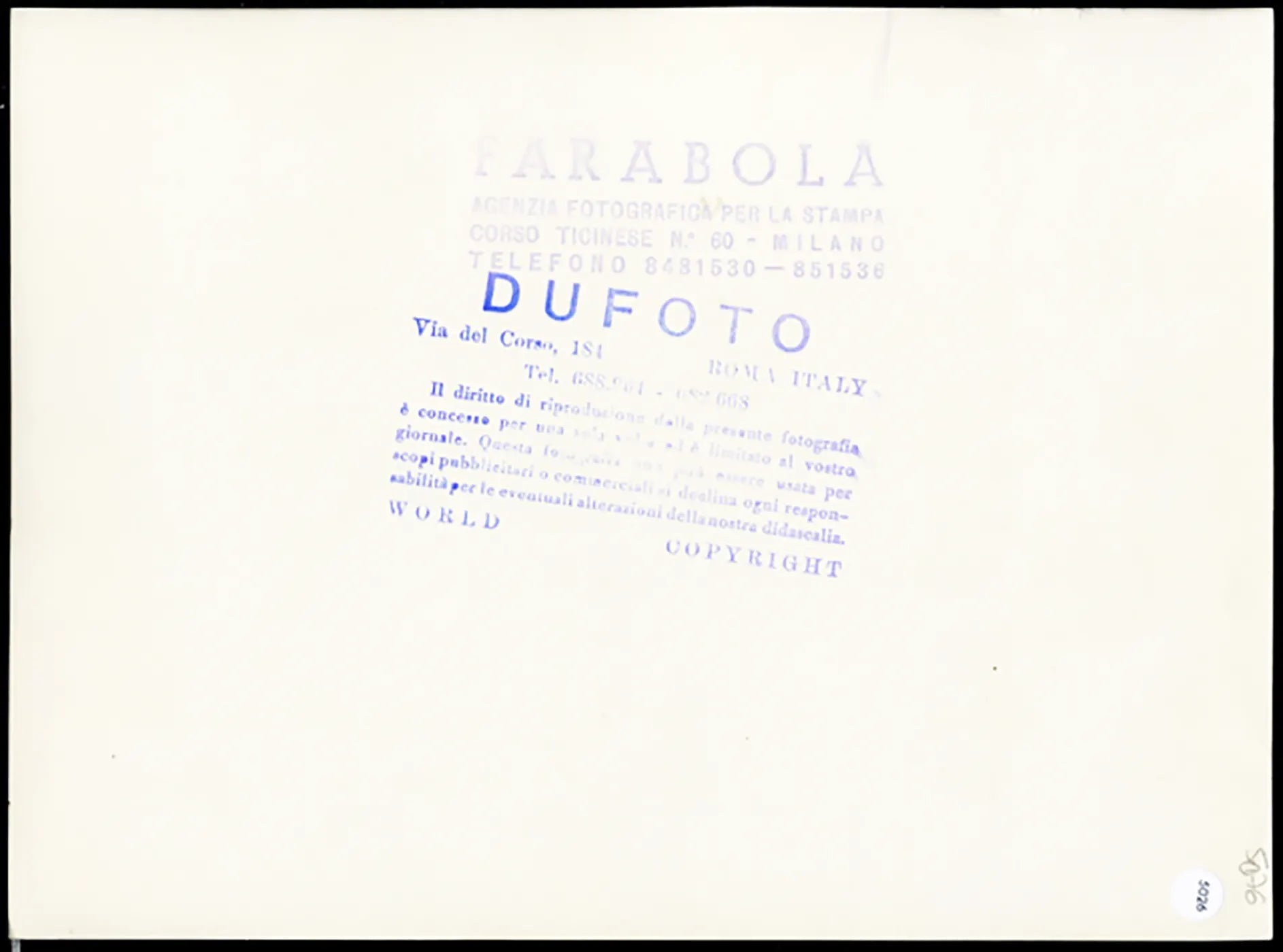 Bollettino medico in San Pietro 1967 Ft 5026 - Stampa 24x18 cm - Farabola Stampa ai sali d'argento