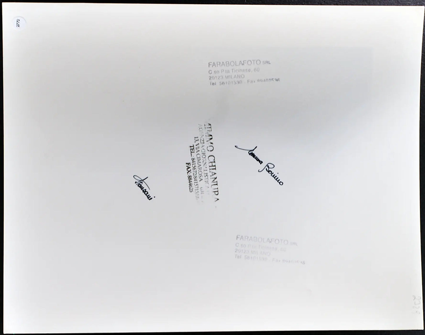 Bonino e Stanzani anni 90 Ft 2772 - Stampa 24x30 cm - Farabola Stampa ai sali d'argento