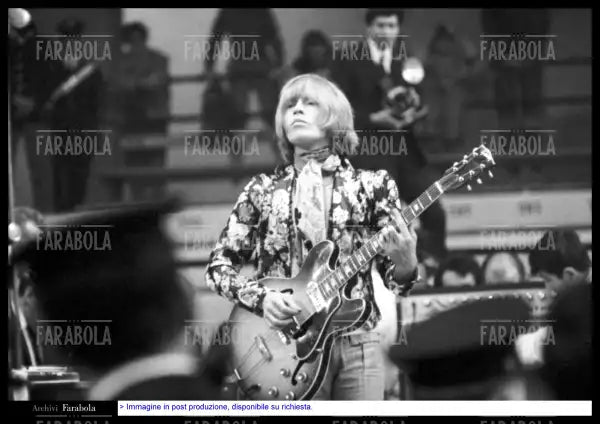 Brian Jones, Concerto dei Rolling Stones, Milano, 1967 - Farabola Immagine digitale