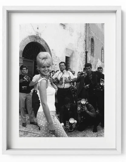 Brigitte Bardot a Spoleto, 1961 - Farabola Fotografia
