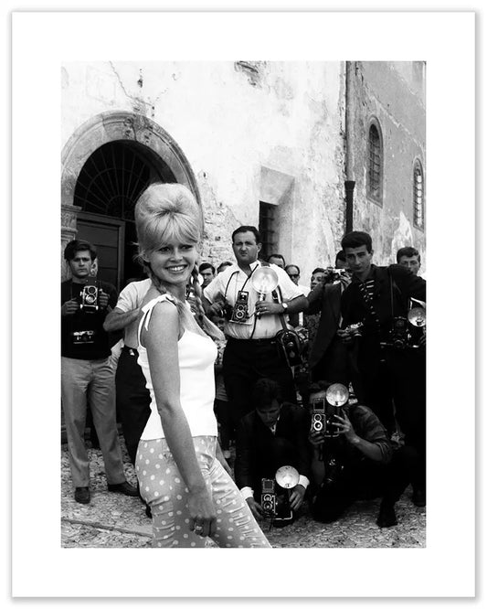 Brigitte Bardot a Spoleto, 1961 - Farabola Fotografia