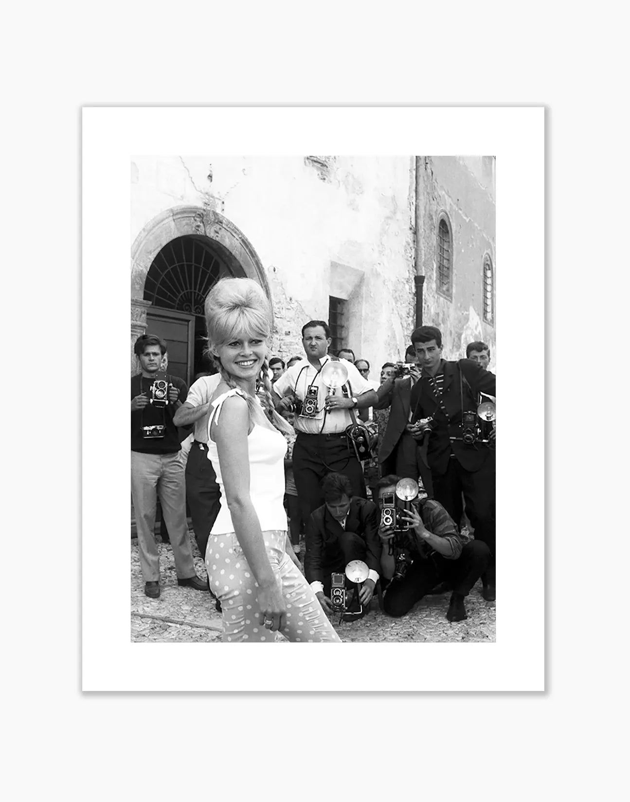 Brigitte Bardot a Spoleto, 1961 - Farabola Fotografia