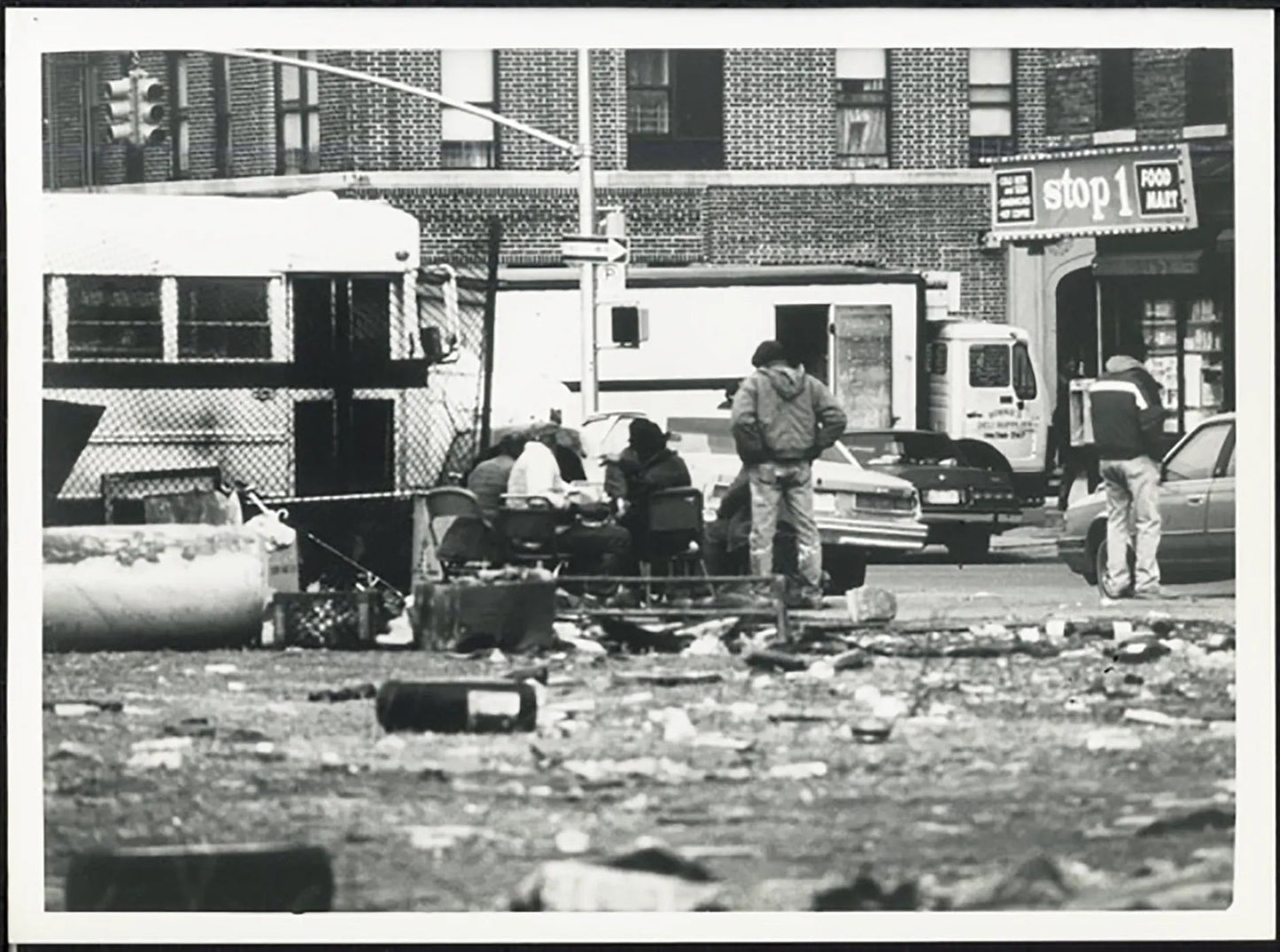 Brooklyn New York anni 90 Ft 37924 - Stampa 24x18 cm - Farabola Stampa ai sali d'argento