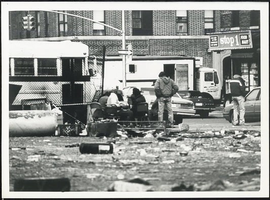 Brooklyn New York anni 90 Ft 37924 - Stampa 24x18 cm - Farabola Stampa ai sali d'argento