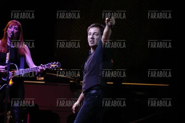 Bruce Springsteen in concerto a San Siro, Milano, 2003 - Farabola Immagine digitale