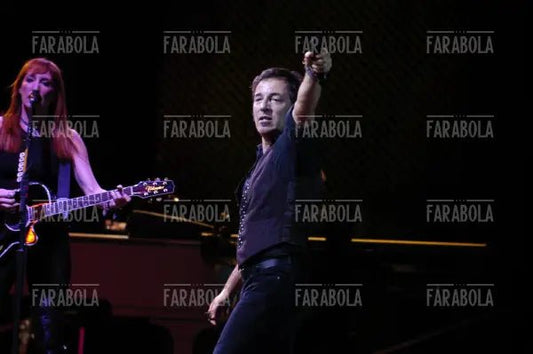 Bruce Springsteen in concerto a San Siro, Milano, 2003 - Farabola Immagine digitale