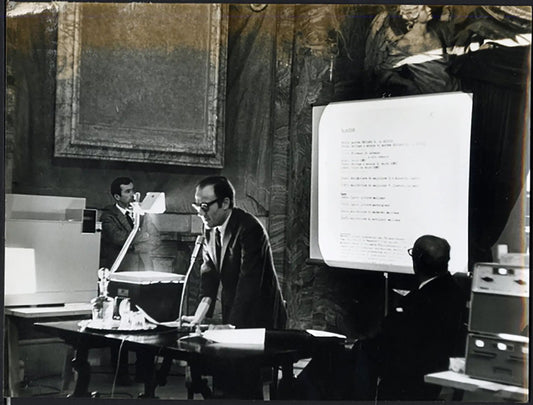 Bruno Majoli e il sistema Filmsort 1969 Ft 37151 - Stampa 24x18 cm - Farabola Stampa ai sali d'argento