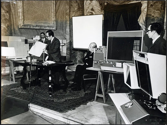 Bruno Majoli e il sistema Filmsort 1969 Ft 37152 - Stampa 24x18 cm - Farabola Stampa ai sali d'argento