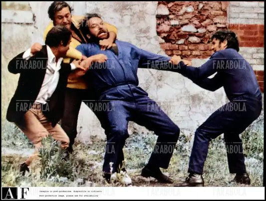 Bud Spencer in una scena del film Torino Nera, 1972 - Farabola Immagine digitale