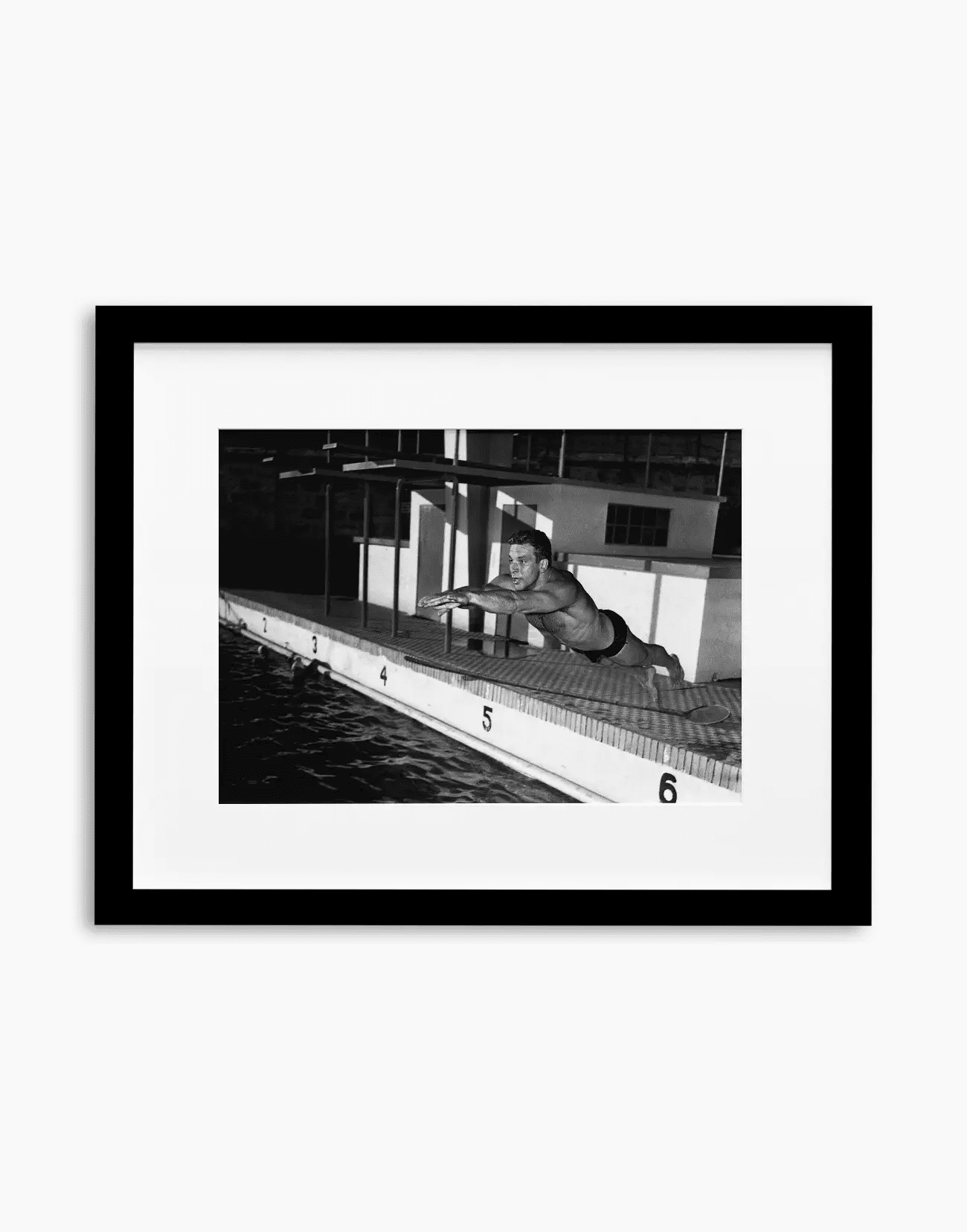 Bud Spencer si prepara alle Olimpiadi, 1952 - Farabola WhiteWall App Product