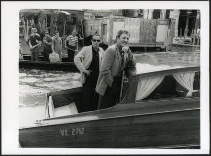 Burt Lancaster Festival di Venezia 1962 Ft 35586 - Stampa 24x18 cm - Farabola Stampa ai sali d'argento (anni 90)