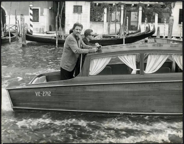 Burt Lancaster Festival Venezia 1962 Ft 35714 - Stampa 21x27 cm - Farabola Stampa ai sali d'argento