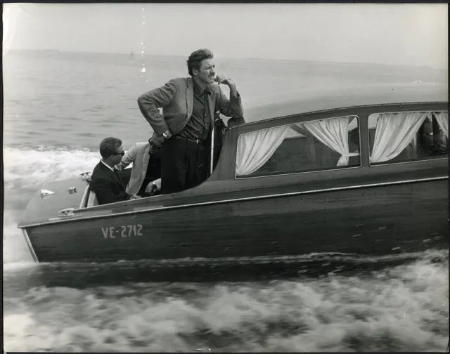 Burt Lancaster Festival Venezia 1962 Ft 35716 - Stampa 21x27 cm - Farabola Stampa ai sali d'argento