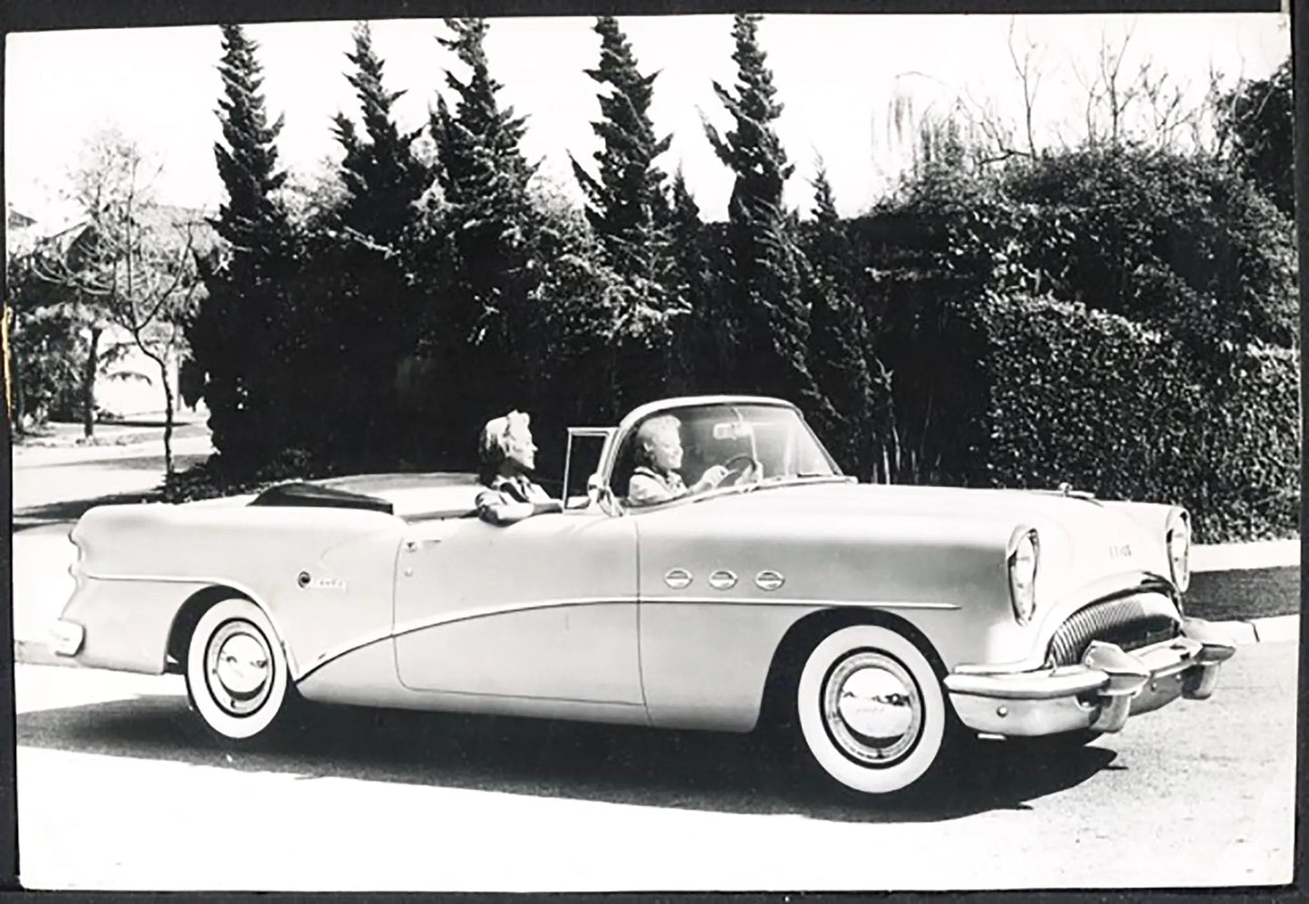 Cabriolet Buick edizione Century 1954 Ft 37824 - Stampa 10x15 cm - Farabola Stampa ai sali d'argento