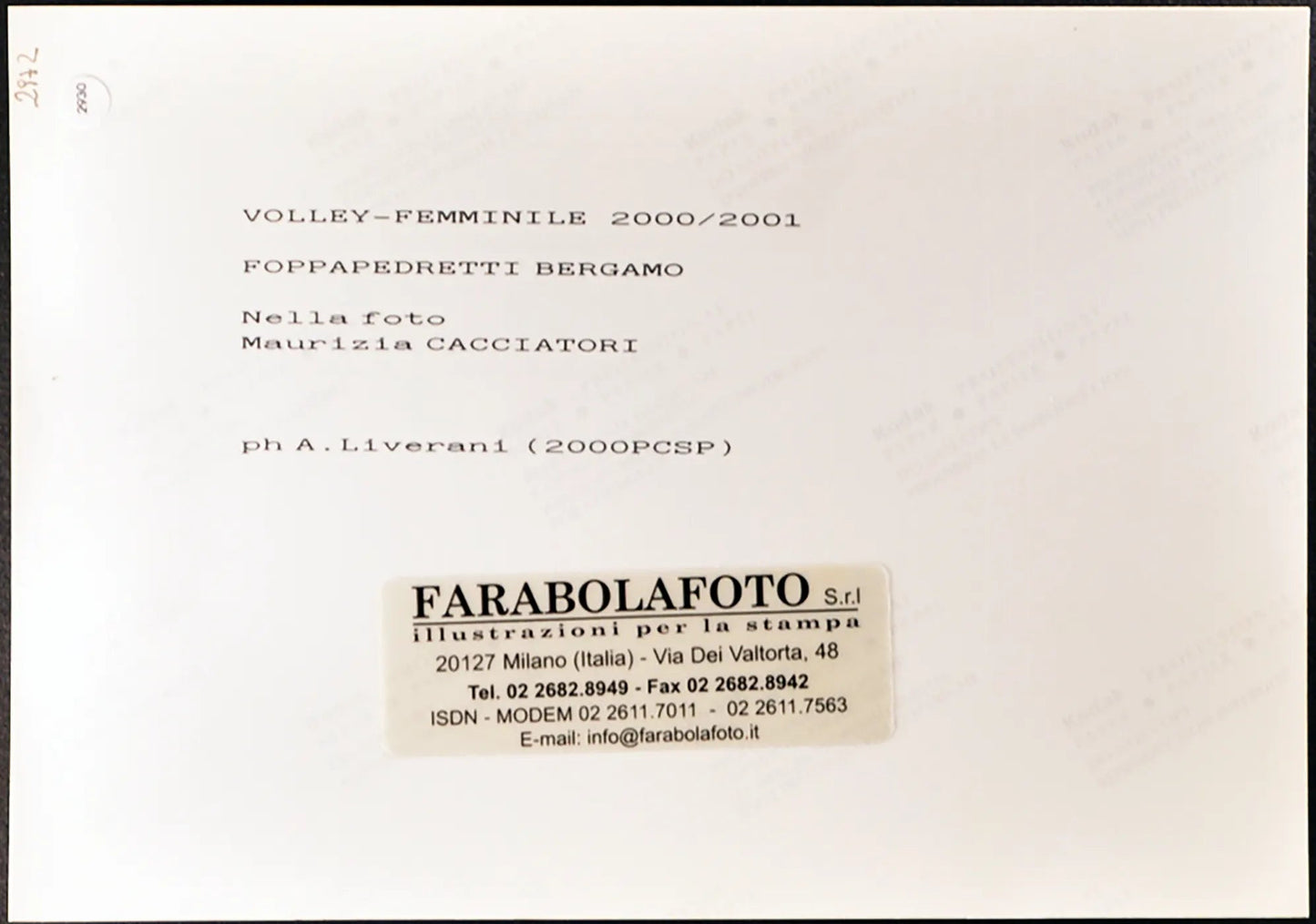 Cacciatori Foppapedretti Bergamo 2001 Ft 2930 - Stampa 24x18 cm - Farabola Stampa digitale