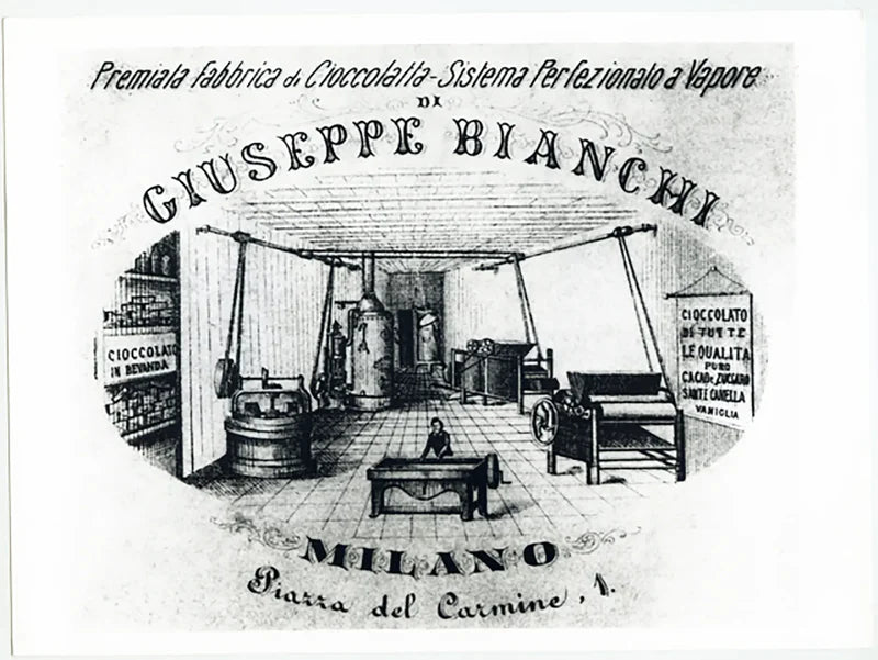 Caffetteria di Giuseppe Bianchi a Milano Ft 37269 - Stampa 24x18 cm - Farabola Stampa ai sali d'argento