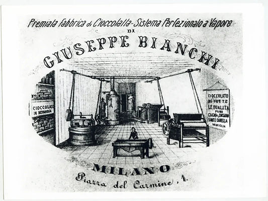 Caffetteria di Giuseppe Bianchi a Milano Ft 37269 - Stampa 24x18 cm - Farabola Stampa ai sali d'argento