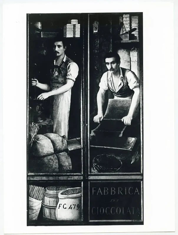 Caffetteria milanese primo 900 Ft 37272 - Stampa 24x18 cm - Farabola Stampa ai sali d'argento