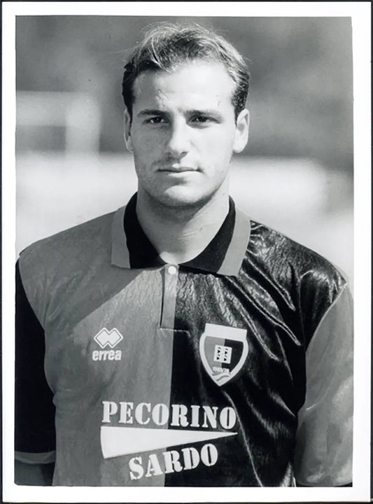 Cagliari Lantignotti stagione 1994 - 1995 Ft 5571 - Stampa 24x18 cm - Farabola Stampa ai sali d'argento