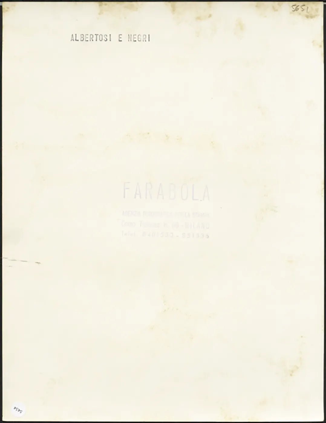 Calcio Albertosi e Negri anni 50 Ft 5454 - Stampa 21x27 cm - Farabola Stampa ai sali d'argento