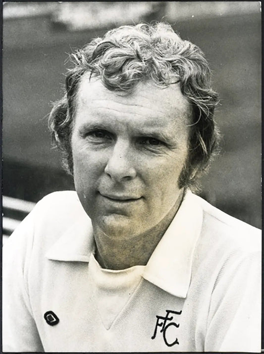 Calcio Bobby Moore Fulham 1974 Ft 5111 - Stampa 20x15 cm - Farabola Stampa ai sali d'argento