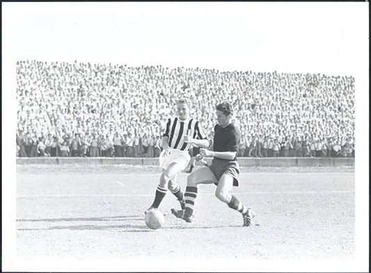 Calcio Boniperti Juventus 1950 Ft 5112 - Stampa 24x18 cm - Farabola Stampa ai sali d'argento (anni 90)