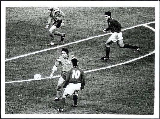 Calcio Sousa Baggio e Casiraghi 1993 Ft 5116 - Stampa 24x18 cm - Farabola Stampa ai sali d'argento