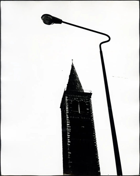 Campanile di S. Eustorgio Milano anni 60 Ft 37714 - Stampa 24x30 cm - Farabola Stampa ai sali d'argento