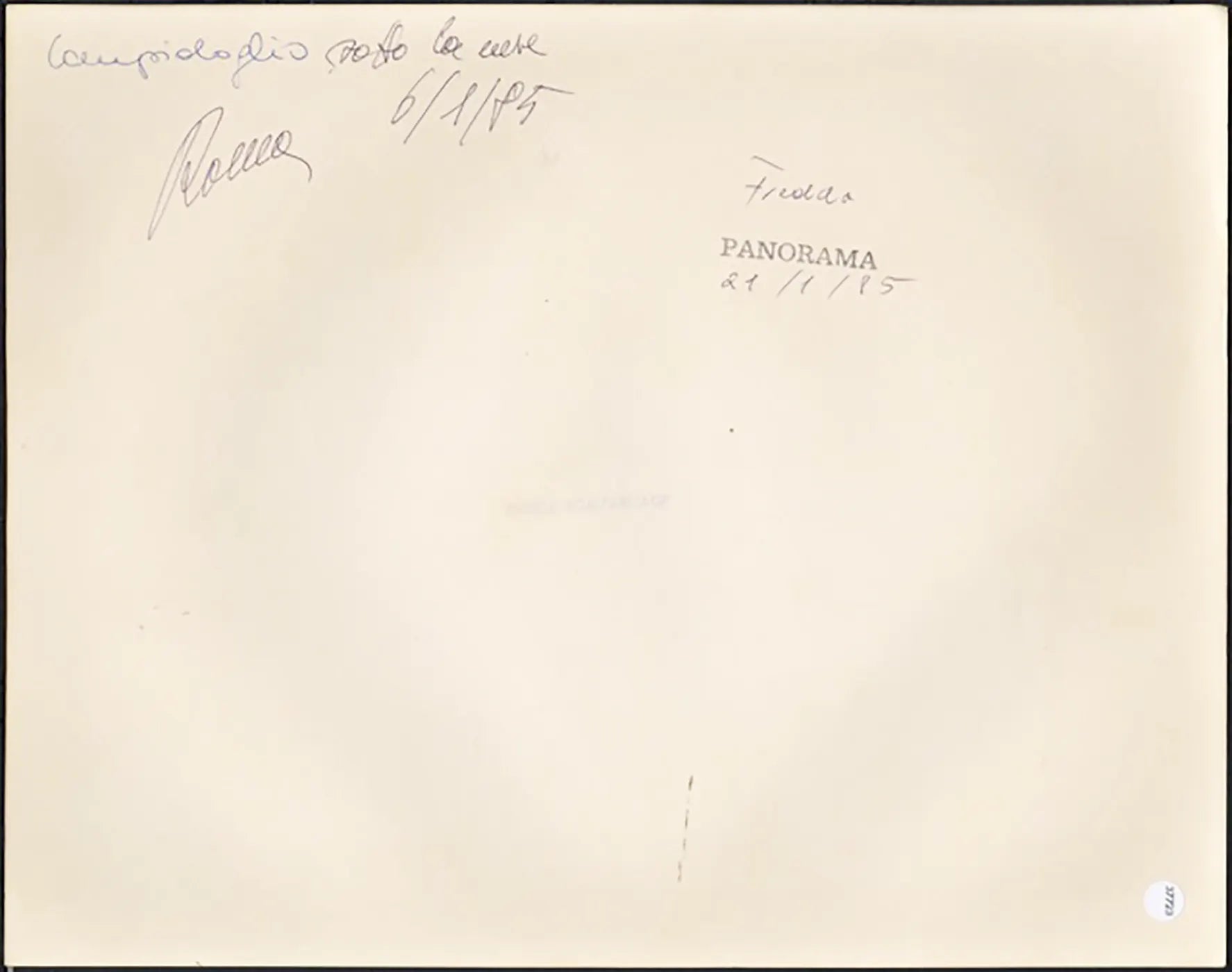 Campidoglio sotto la neve Roma 1985 Ft 37723 - Stampa 24x30 cm - Farabola Stampa ai sali d'argento