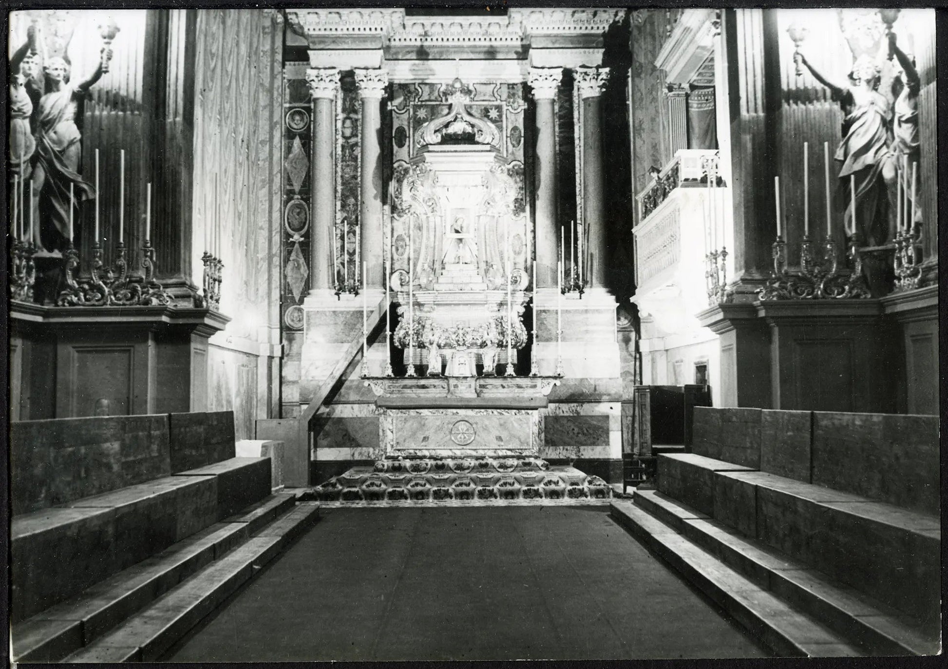 Cappella Paolina al Vaticano anni 60 Ft 4818 - Stampa 18x13 cm - Farabola Stampa ai sali d'argento