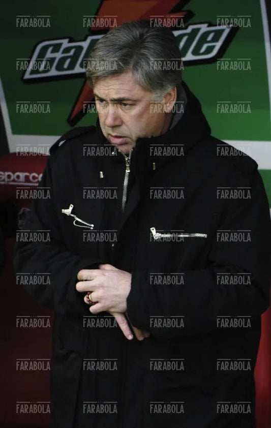 Carlo Ancelotti, Milan vs Bologna, 2005 - Farabola Immagine digitale