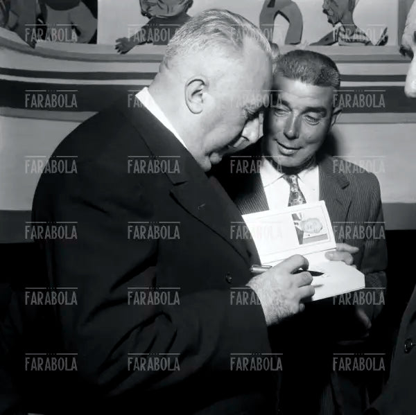Carlo Emilio Gadda, Premio Viareggio, 1953 - Farabola Immagine digitale