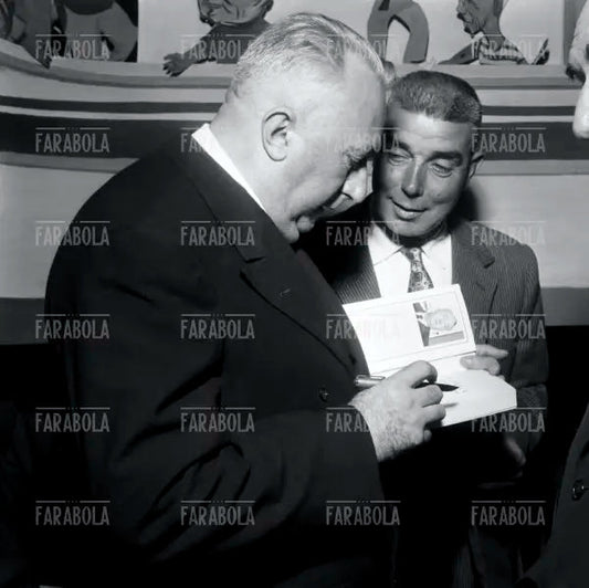 Carlo Emilio Gadda, Premio Viareggio, 1953 - Farabola Immagine digitale