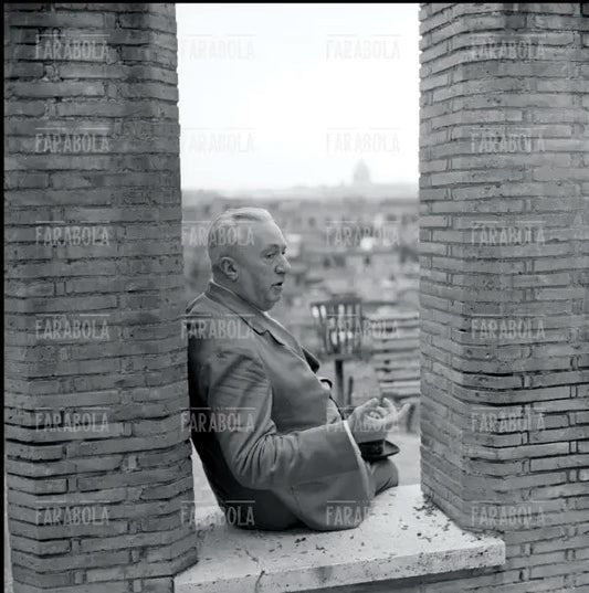 Carlo Emilio Gadda, Roma, 1960 - Farabola Immagine digitale