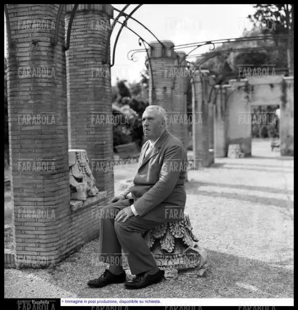Carlo Emilio Gadda, Roma, 1960 - Farabola Immagine digitale