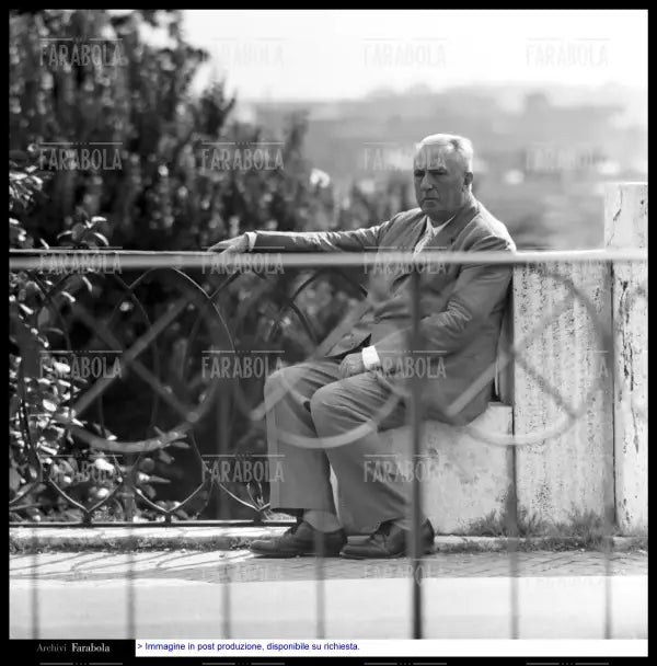 Carlo Emilio Gadda, Roma, 1960 - Farabola Immagine digitale