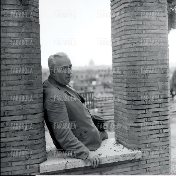 Carlo Emilio Gadda, Roma, 1960 - Farabola Immagine digitale