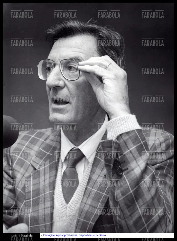 Carlo Lizzani, anni 80 - Farabola Immagine digitale