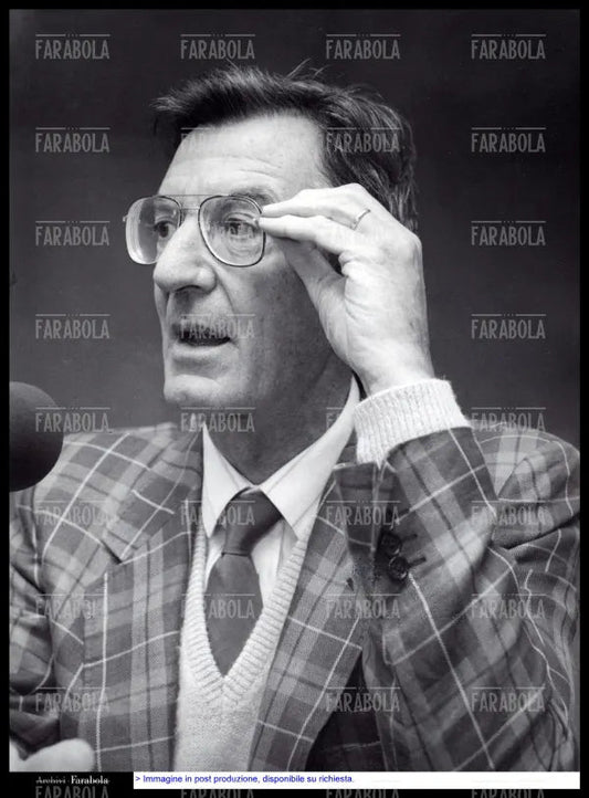 Carlo Lizzani, anni 80 - Farabola Immagine digitale