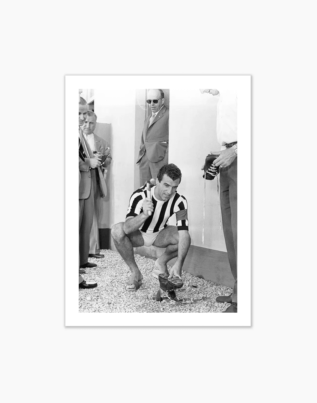 Carlo Parola, Juventus 1951 - Farabola WhiteWall App Product