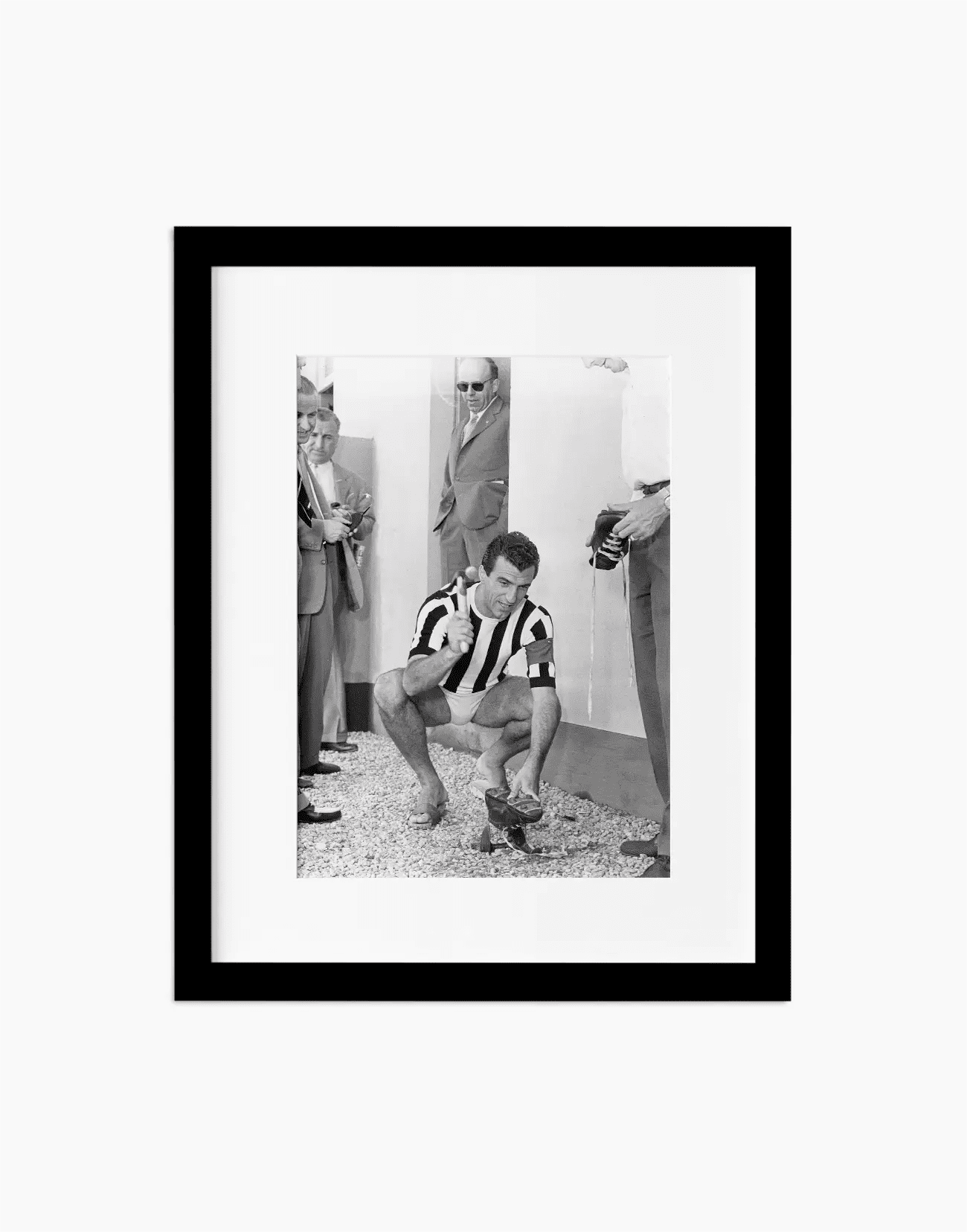 Carlo Parola, Juventus 1951 - Farabola WhiteWall App Product