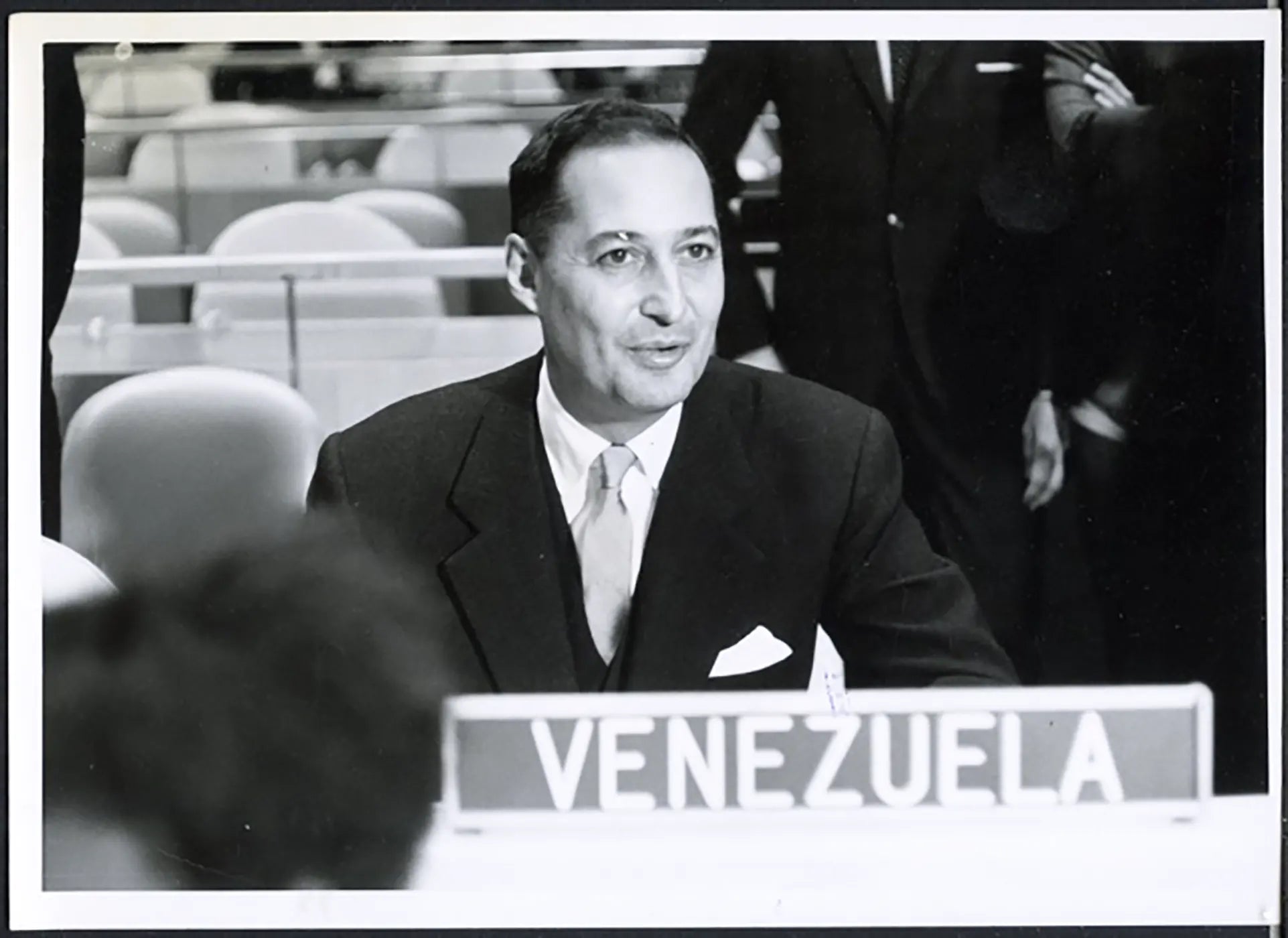 Carlos Sosa Rodriguez Onu 1963 Ft 36753 - Stampa 13x18 cm - Farabola Stampa ai sali d'argento