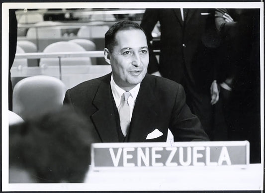 Carlos Sosa Rodriguez Onu 1963 Ft 36753 - Stampa 13x18 cm - Farabola Stampa ai sali d'argento