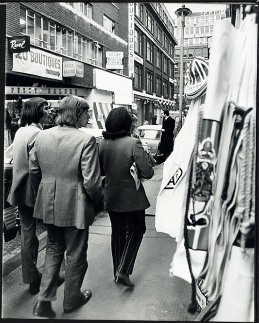 Carnaby Street Londra 1971 Ft 38023 - Stampa 20x25 cm - Farabola Stampa ai sali d'argento