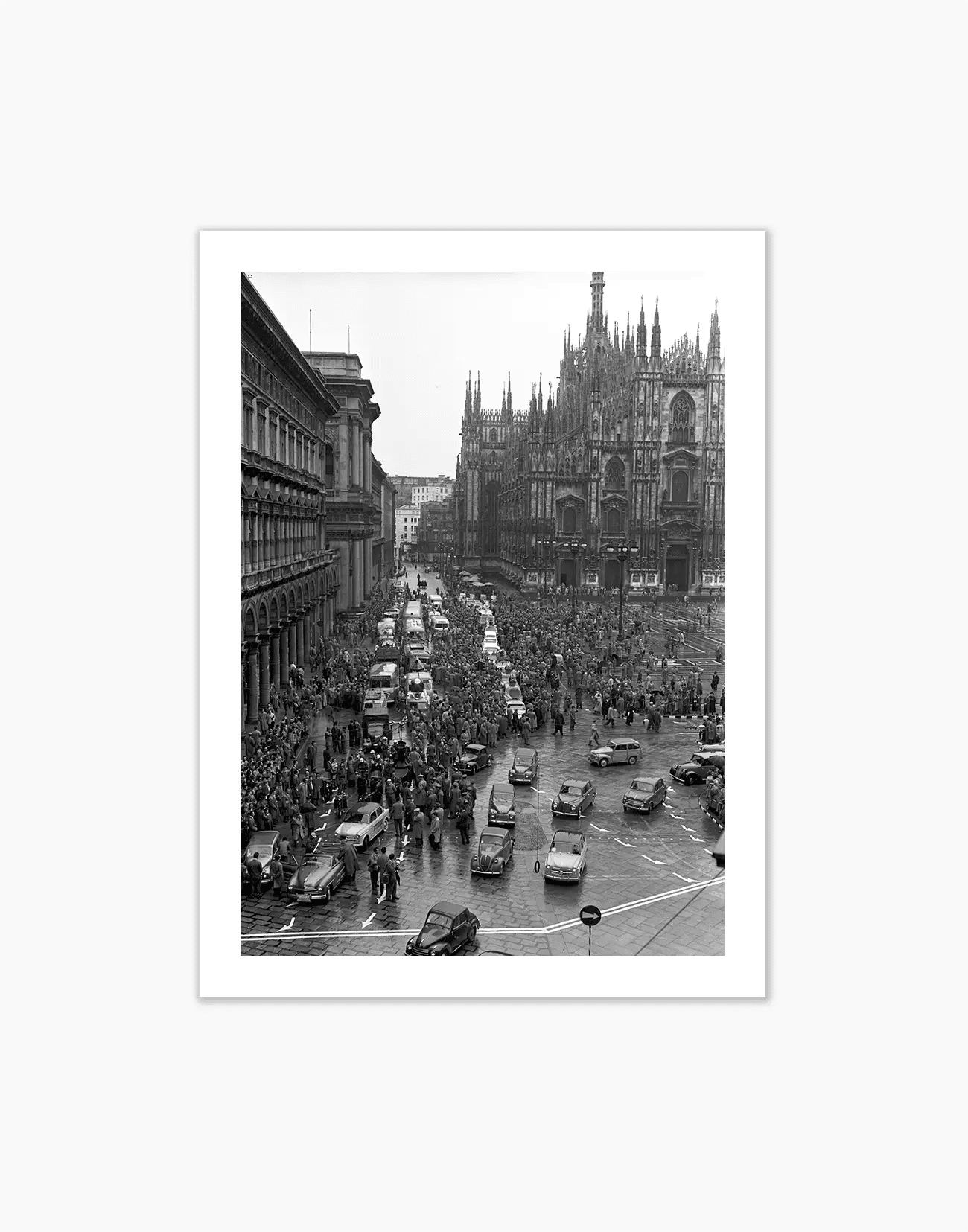 Carovana Pubblicitaria, Giro d'Italia 1954 - Farabola WhiteWall App Product