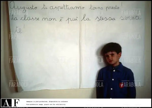 Cartellone realizzato per Augusto De Megni, Perugia, 1990 - Farabola Immagine digitale