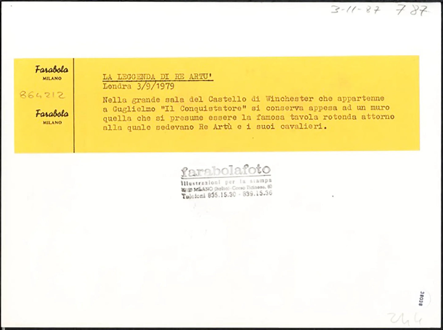 Castello di Winchester 1979 Ft 38038 - Stampa 24x18 cm - Farabola Stampa ai sali d'argento