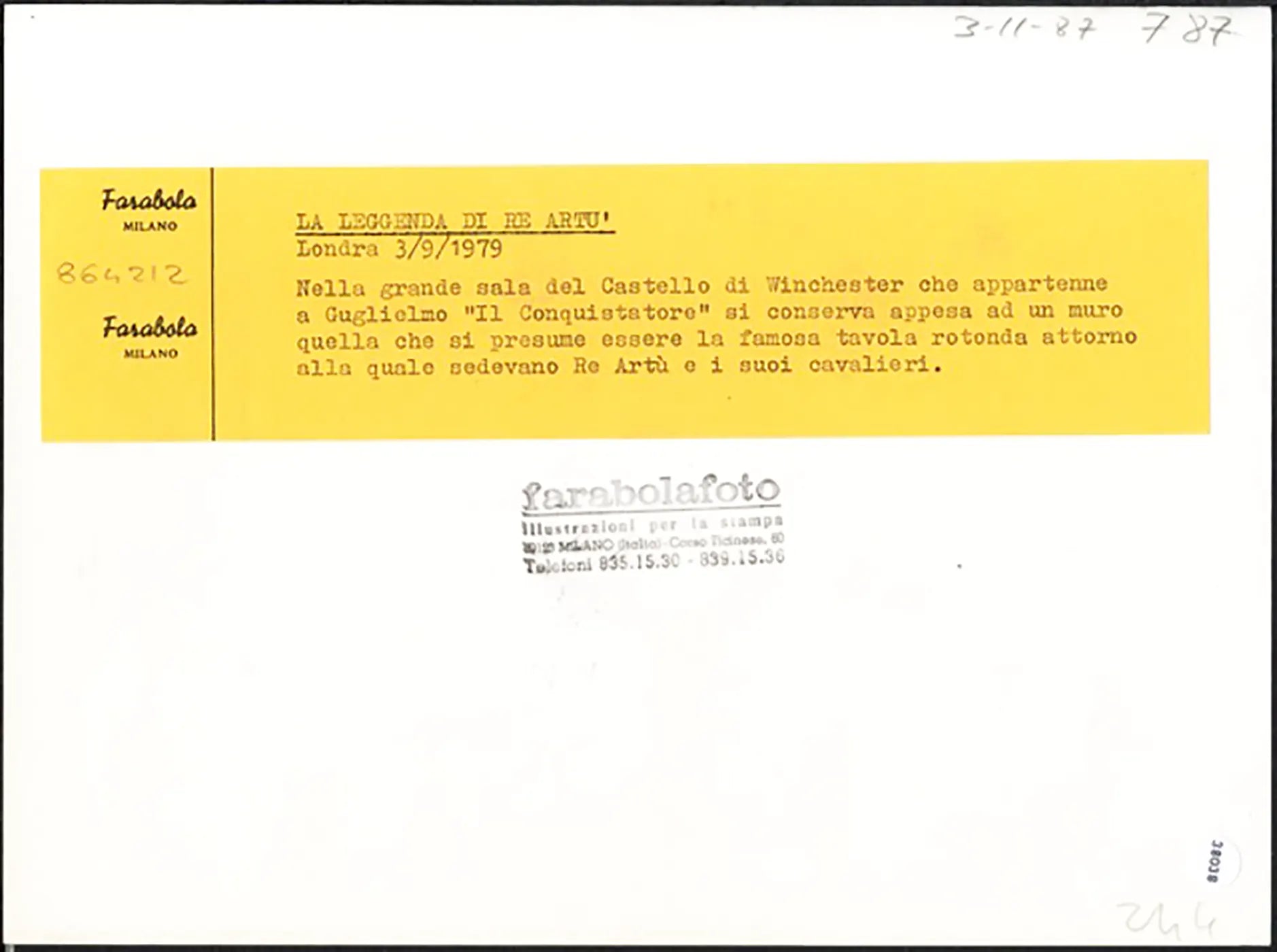 Castello di Winchester 1979 Ft 38038 - Stampa 24x18 cm - Farabola Stampa ai sali d'argento
