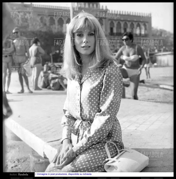 Catherine Deneuve, Festival di Venezia, 1966 - Farabola Immagine digitale